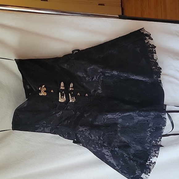 Outrageous Steampunk Corset Dress - Picture 4 of 9